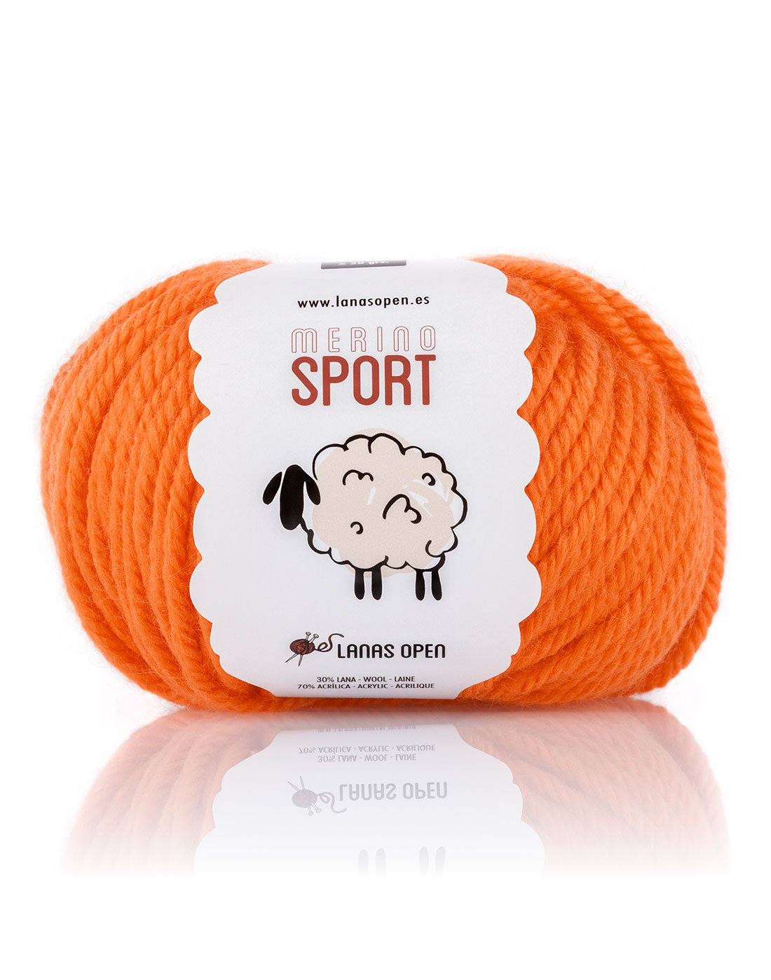 Ovillo de lanas Open colección Sport Merino